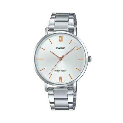 Casio General LTP-VT01D-7B Stainless Steel Band Women Watch